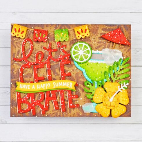 Lawn Fawn stanssi – BUILD A DRINK MARGARITA ADD ON 3