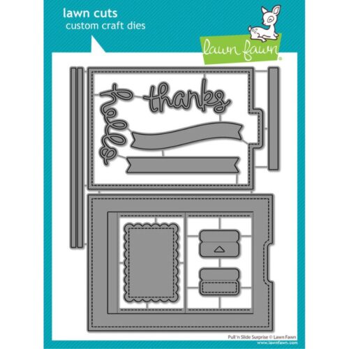 Lawn Fawn stanssi – PULL 'N SLIDE SUPRISE