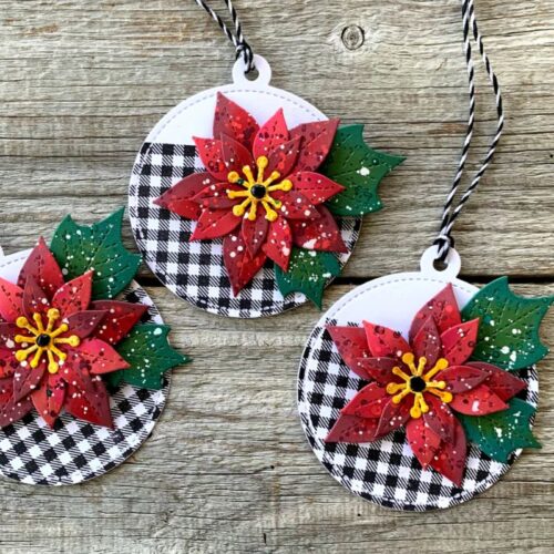 Lawn Fawn stanssi – STITCHED POINTSETTIA - Image 2
