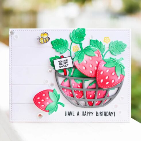 Lawn Fawn stanssi – STRAWBERRY PATCH2