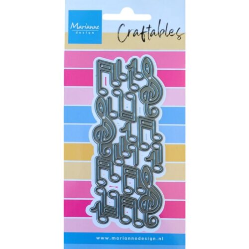 Marianne Design stanssi – Craftables Punch Die XL MUSIC