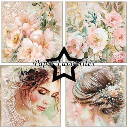Paper Favourites – Wedding Art paperilajitelma 15 x 15 cm - Image 3