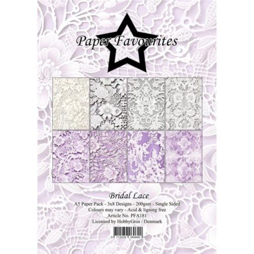 Paper Favourites – Bridal Lace paperilajitelma A5