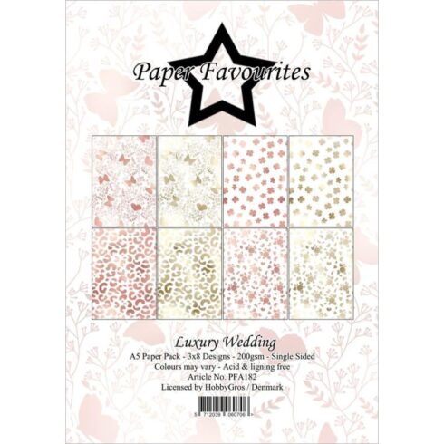 Paper Favourites – Luxury Wedding paperilajitelma A5