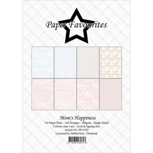 Paper Favourites – Mom´s Happiness paperilajitelma A5