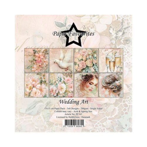 Paper Favourites – Wedding Art paperilajitelma 15 x 15 cm