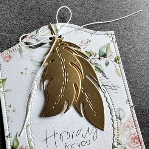 Simple and Basic stanssi – FEATHERS - Bild 3