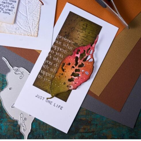 Sizzix Tim Holtz Thinlits stanssi – LEAF FRAGMENTS 1