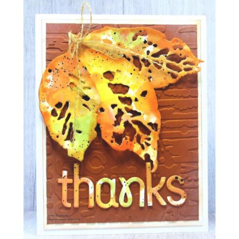 Sizzix Tim Holtz Thinlits stanssi – LEAF FRAGMENTS 3