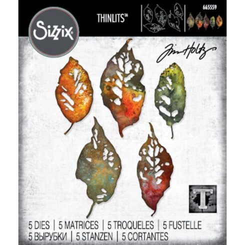 Sizzix Tim Holtz Thinlits stanssi – LEAF FRAGMENTS
