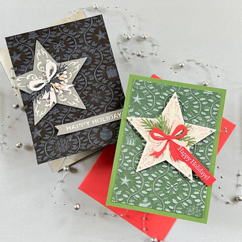 Spellbinders 3D kohokuviointikansio – COUNTRY CHRISTMAS5