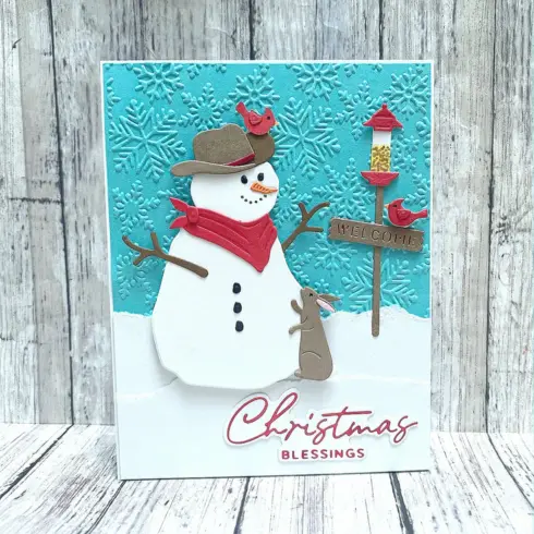 Spellbinders stanssi – COUNTRY SNOWMAN5