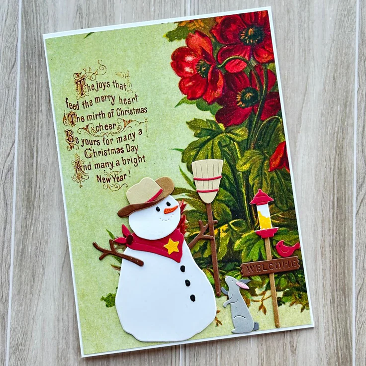 Spellbinders stanssi – COUNTRY SNOWMAN - Image 5