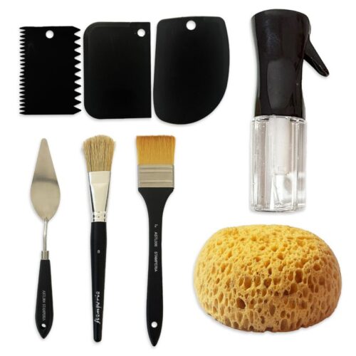 Stamperia Art Stories – Basic Tools Kit Työkalusetti (8 kpl)