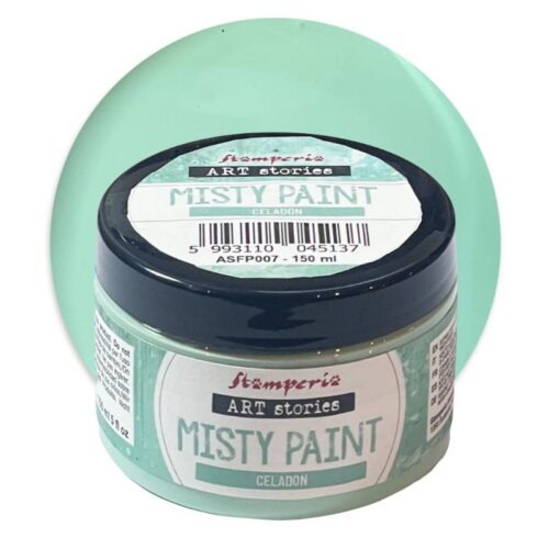 Stamperia Art Stories – Misty Paint Celadon Maali 150ml