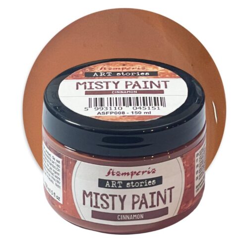 Stamperia Art Stories – Misty Paint Cinnamon Maali 150ml
