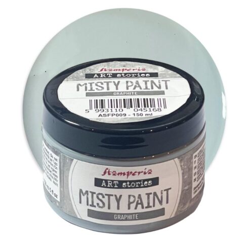 Stamperia Art Stories – Misty Paint Graphite Maali 150ml