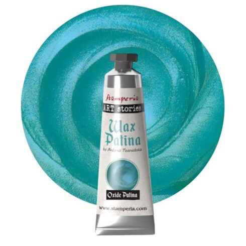 Stamperia Art Stories – Wax Patina Oxide Patina Metalliefektipasta 40ml