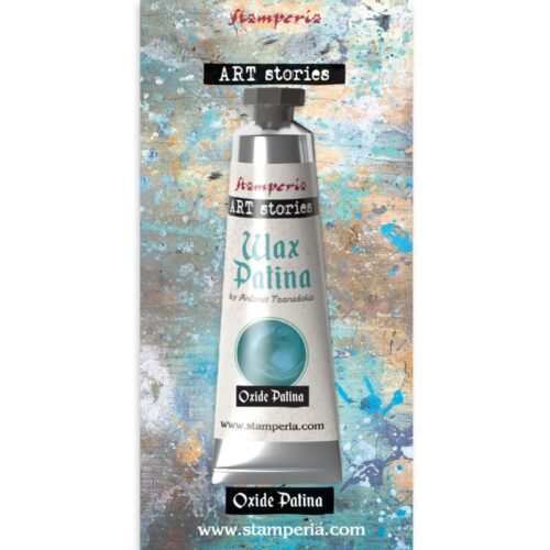 Stamperia Art Stories – Wax Patina Oxide Patina Metalliefektipasta 40ml - Image 2