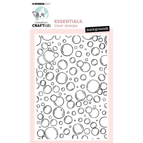 Studio Light Clear Stamp – Backgroundz Bubbles