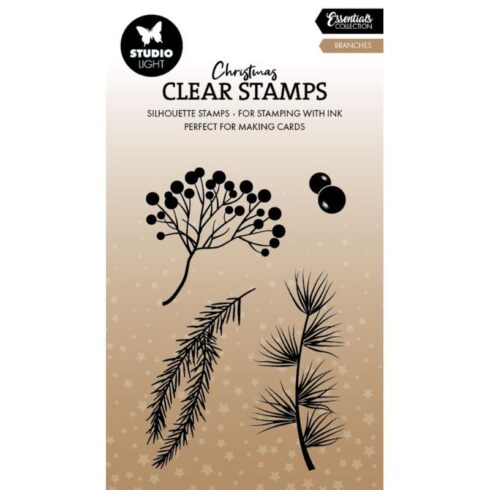 Studio Light Clear Stamp – Branches leimasinsetti
