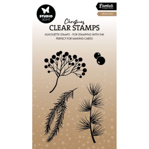 Studio Light Clear Stamp – Branches leimasinsetti