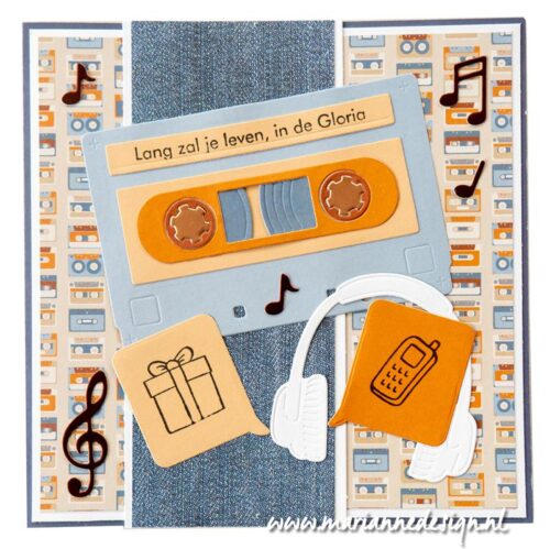 Marianne Design stanssi – Craftables Punch Die XL MUSIC - Image 4