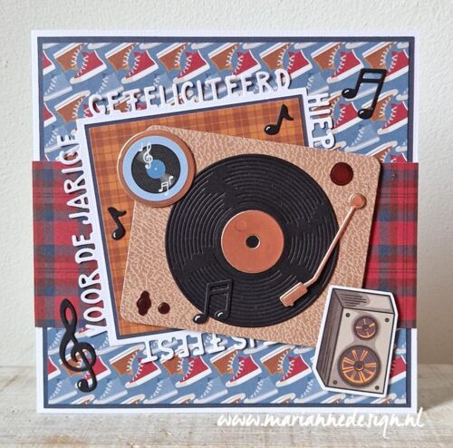 Marianne Design stanssi – Creatable RECORD PLAYER - Image 2