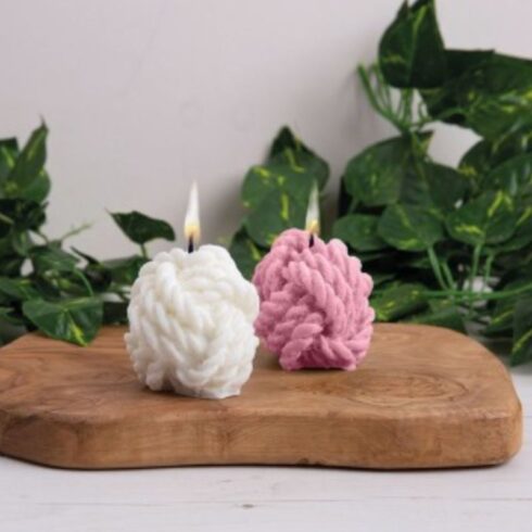 Candle Making Kit – DIY paketti solmukynttila Ball of Twine 1