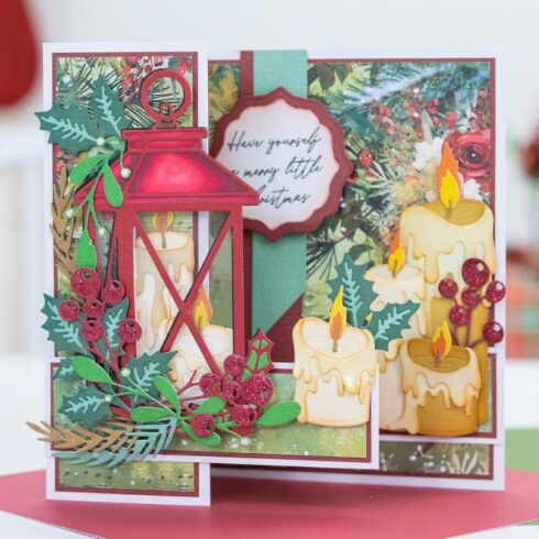Crafters Companion stanssi – FESTIVE LANTERN 1