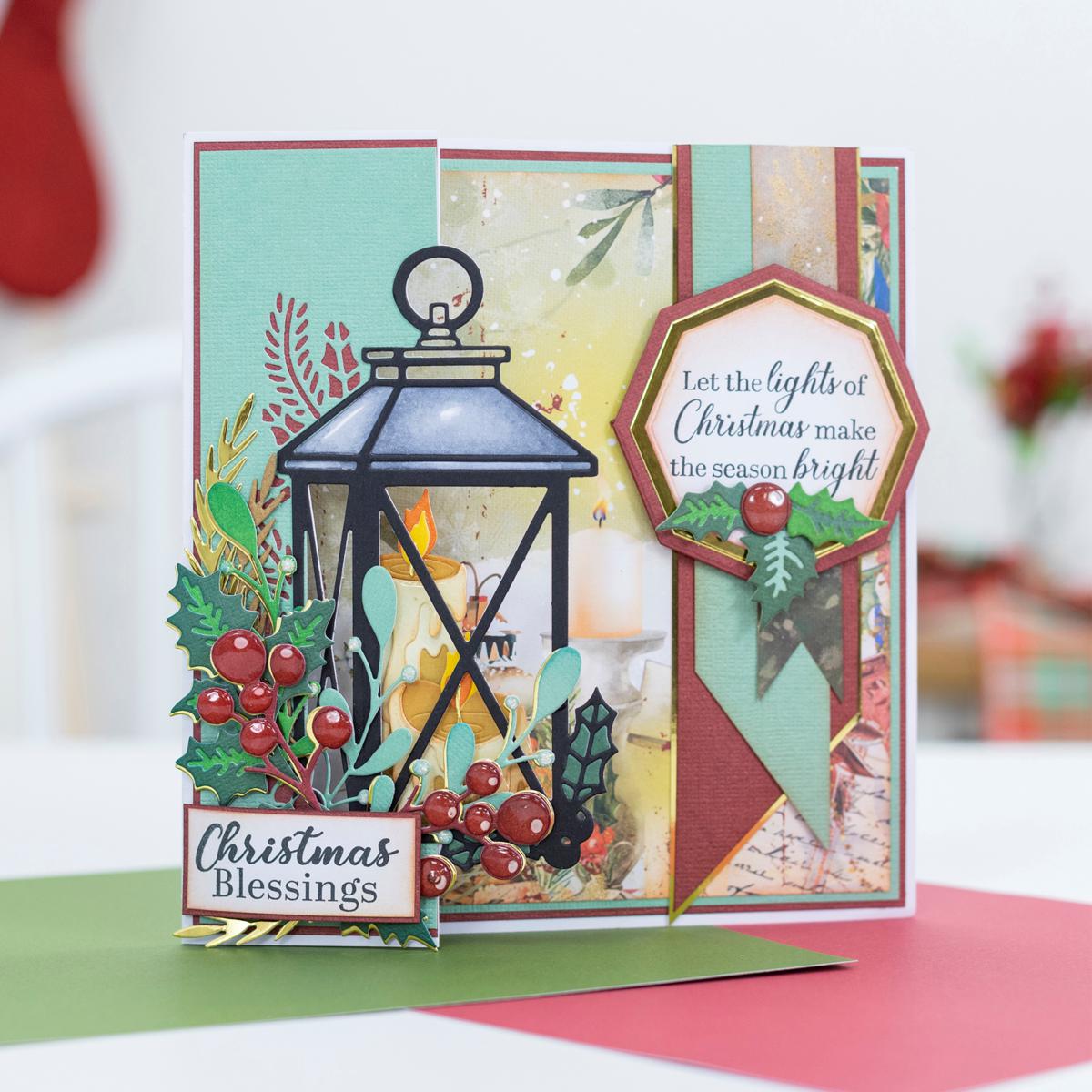 Crafter's Companion stanssi – FESTIVE LANTERN - Image 2
