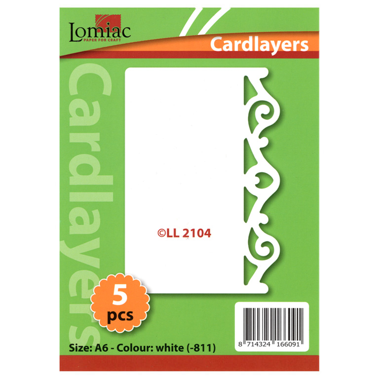 Lomiac koristekartonki 5kpl LL2104W