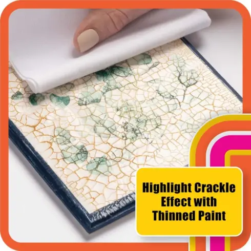 Mod Podge One Step Crackle with Brush Krakleerauslakka