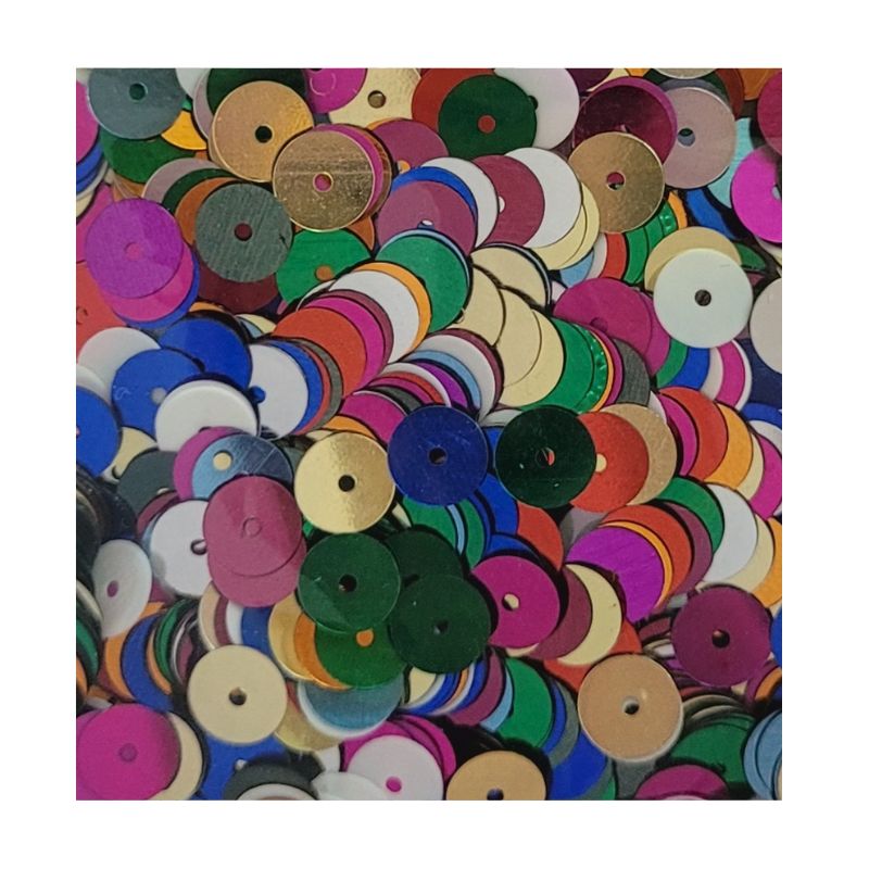 Sequin Glossy Mix – Paljetti 6mm (5g)