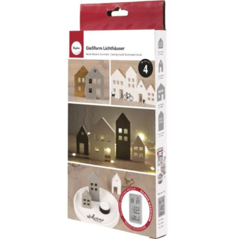 Silicone Casting Mould House – Talo muotti 5