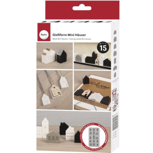 Silicone Casting Mould Mini Houses – Talo muotti