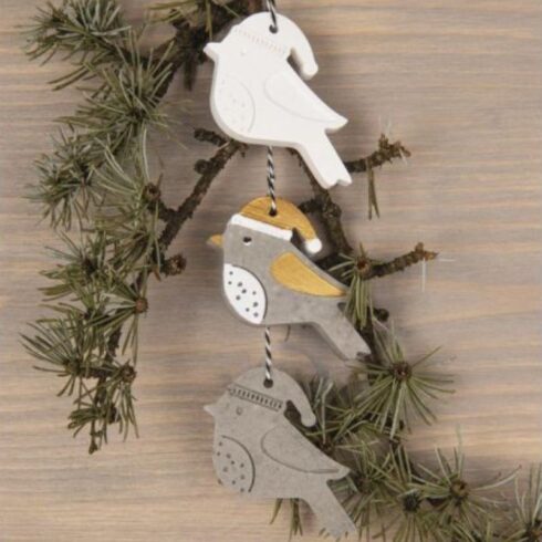 Silicone Casting Mould Reindeer friends – Porokaverit muotti 3