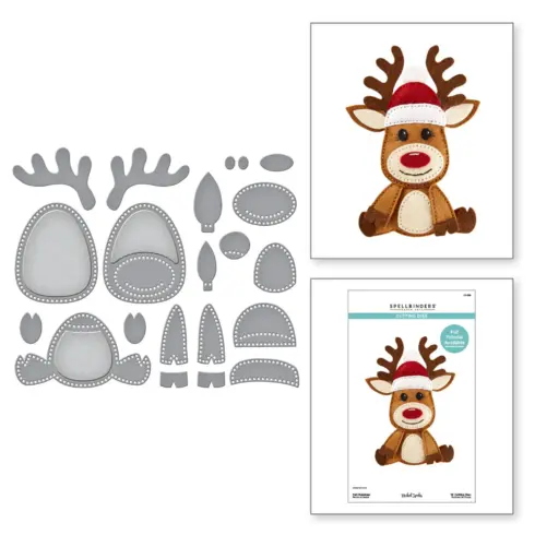 Spellbinders stanssi – FELT RAINDEER