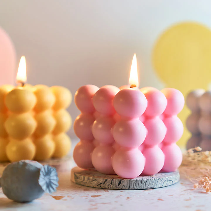 Candle Making Kit – DIY-paketti kuplakynttilä 9 Ball Cube - Image 3