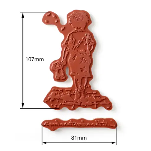 Andy Skinner Rubber Stamp Let The Adventure Begin leimasinsetti
