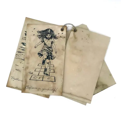 Andy Skinner Rubber Stamp – Believe In Yourself leimasinsetti4