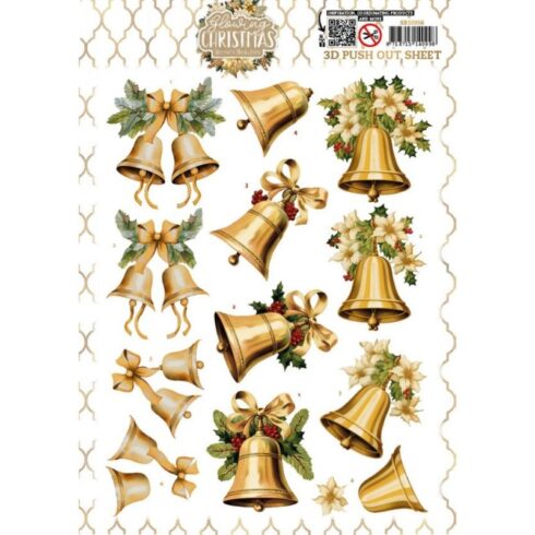 Berrie’s Beauties 3D-arkki – Glowing Christmas Christmas Bell