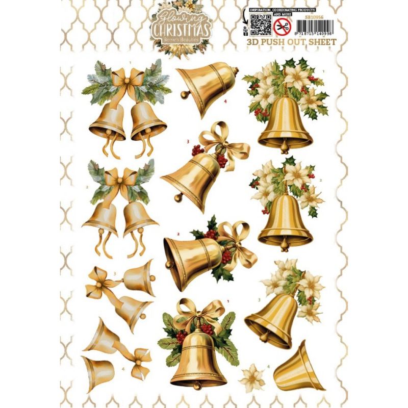 Berrie’s Beauties 3D-arkki – Glowing Christmas Christmas Bell