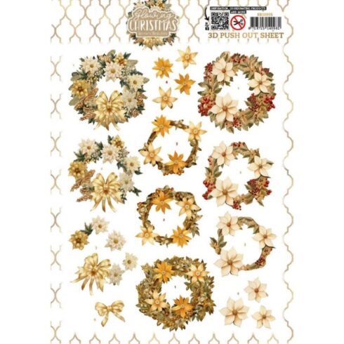 Berrie’s Beauties 3D-arkki – Glowing Christmas Wreath