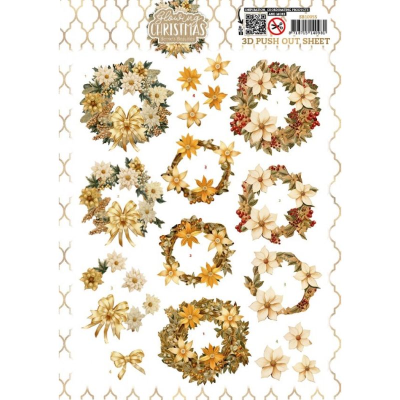 Berrie’s Beauties 3D-arkki – Glowing Christmas Wreath