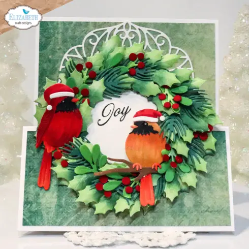 Elizabeth Craft Designs stanssi FESTIVE ROBIN