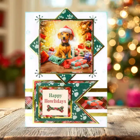 Katy Sue Santa Paws 3D arkit ja korttikuvat 2424kpl
