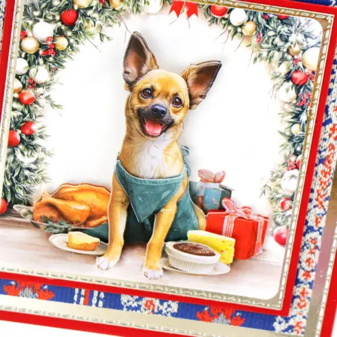 Katy Sue Santa Paws 3D arkit ja korttikuvat 2424kpl A4