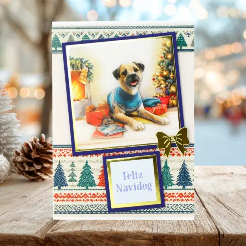 Katy Sue – Santa Paws 3D arkit ja korttikuvat
