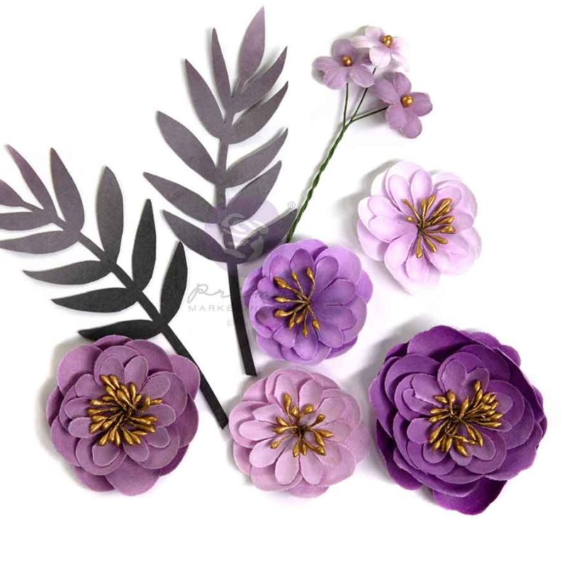Prima Flowers Bewitched – Enchanted Violet Paperikukat (8kpl)